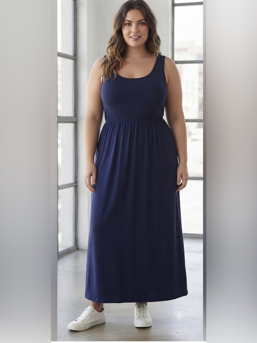 Amazon Essentials Women's Tank Waisted Maxi Dress